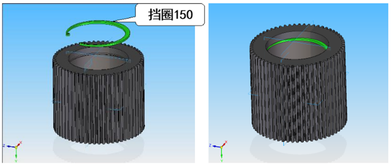 顆粒機壓輥總成