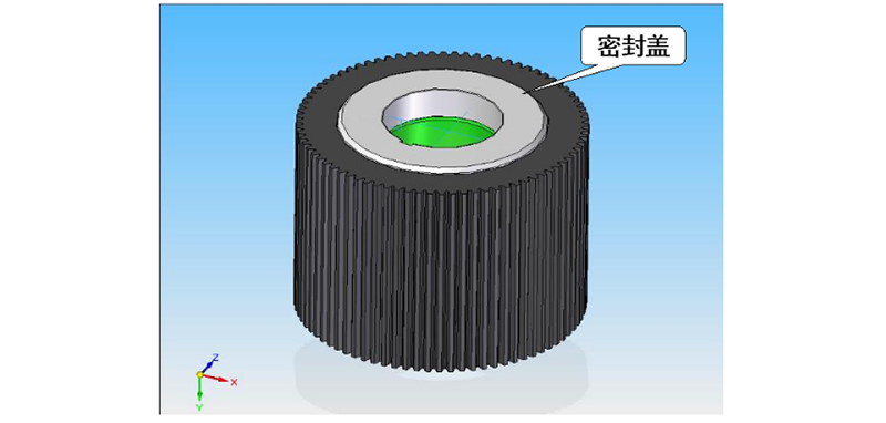 顆粒機壓輥總成